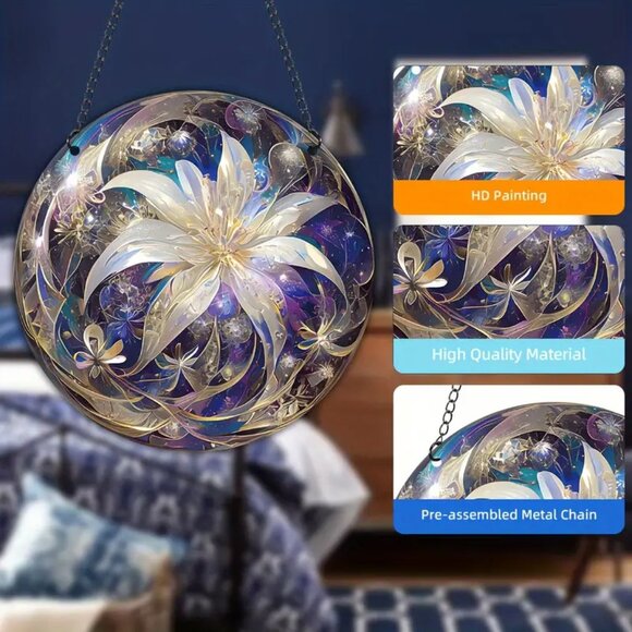 Lily Acrylic Suncatcher - Picture 2 of 4